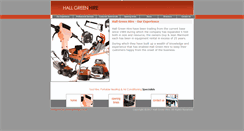 Desktop Screenshot of hallgreenhire.co.uk